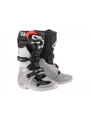 Детски Ботуши ALPINESTARS TECH 7S BLACK SLV WHITE GOLD